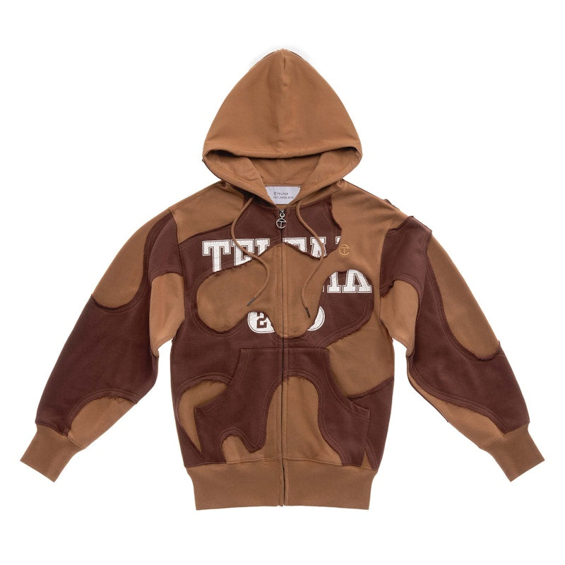 Telfar Camo Hoodie Chocolate