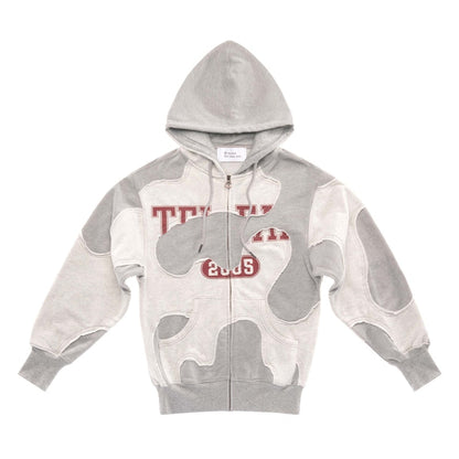 Telfar Camo Hoodie Heather Grey