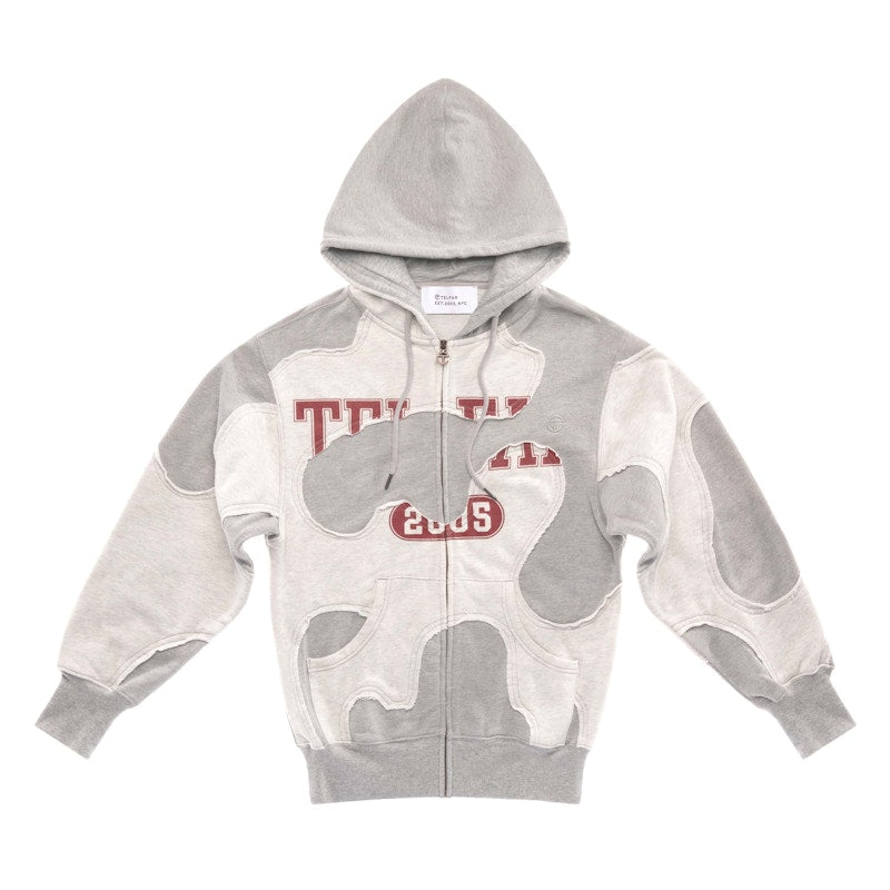 Telfar Camo Hoodie Heather Grey