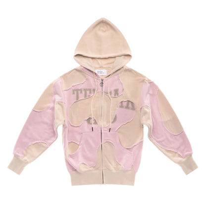 Telfar Camo Hoodie Pink/Sand