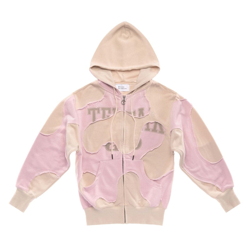 Telfar Camo Hoodie Pink/Sand