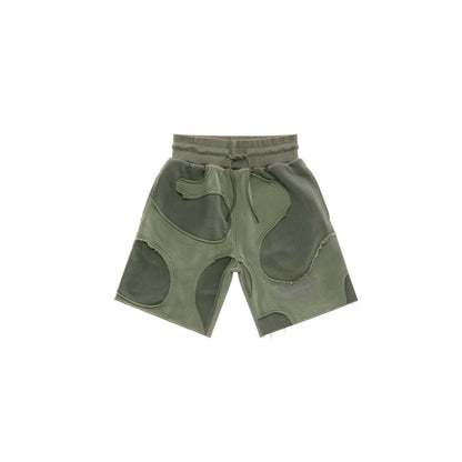 Telfar Camo Sweatshort Olive Drab