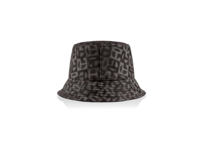 Telfar Jacquard Bucket Hat Black Monogram