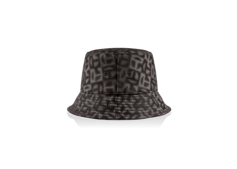 Telfar Jacquard Bucket Hat Black Monogram
