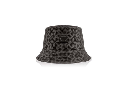 Telfar Jacquard Bucket Hat Black Monogram