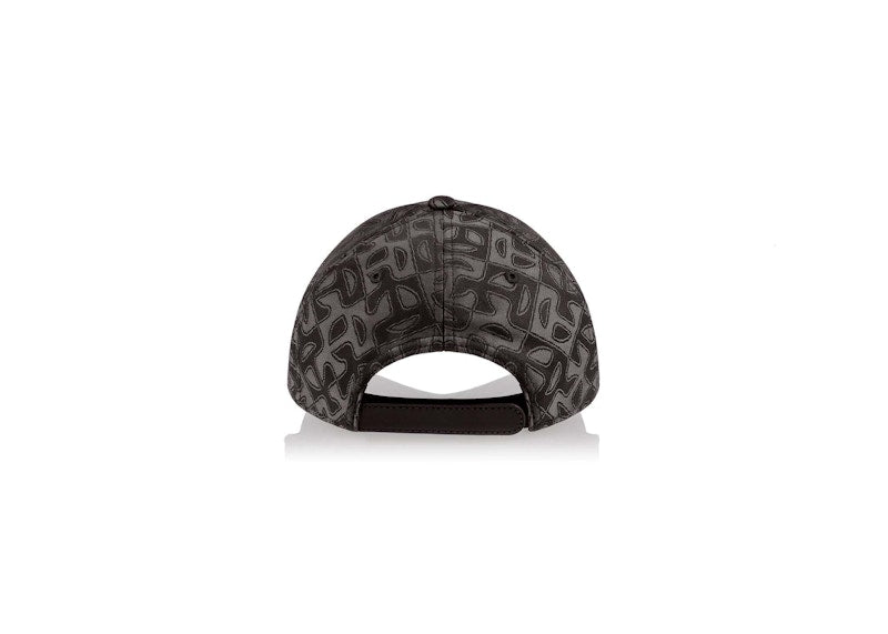 Telfar Jacquard Logo Hat Black Monogram