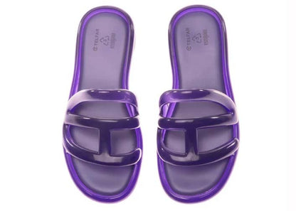 Telfar Jelly Slide Melissa Purple