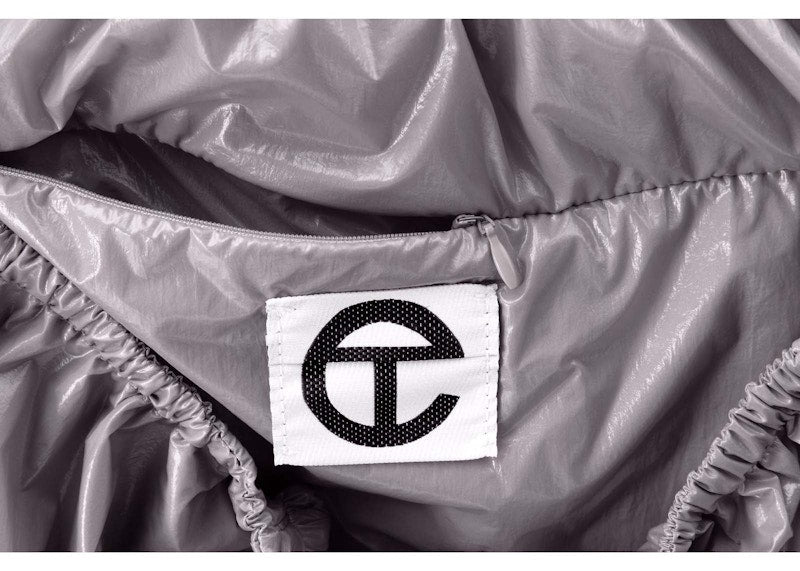 Telfar Jumbo OMG Plastic Bag Grey