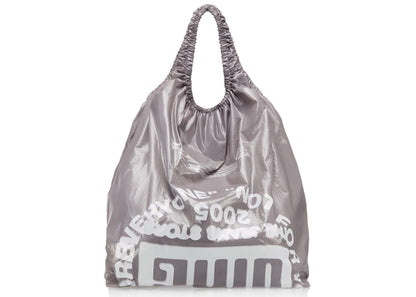 Telfar Jumbo OMG Plastic Bag Grey