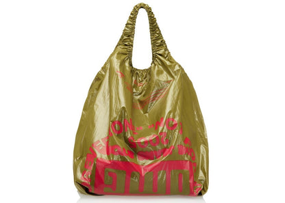 Telfar Jumbo OMG Plastic Bag Olive