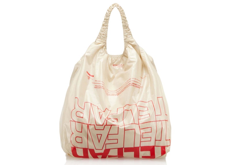 Telfar Jumbo Telfar Plastic Bag Nude