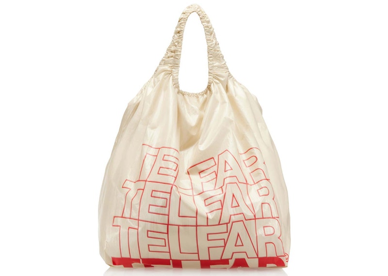 Telfar Jumbo Telfar Plastic Bag Nude