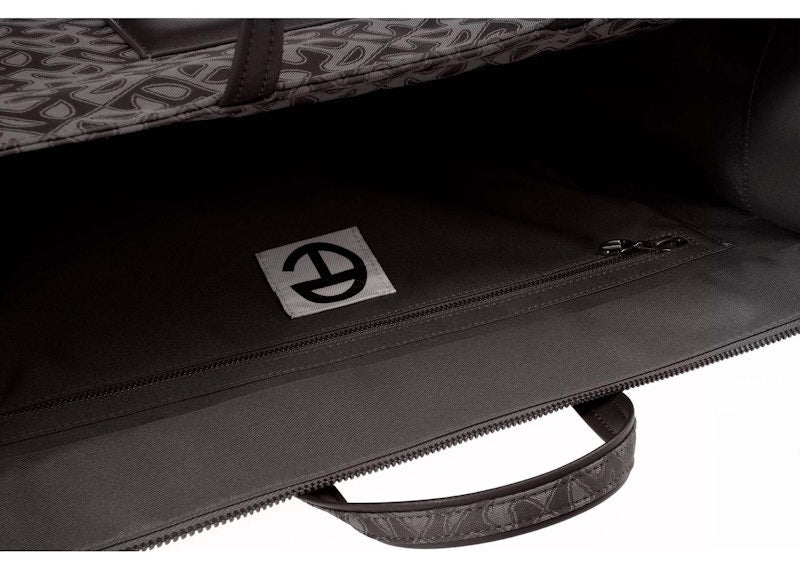 Telfar Large Jacquard Shopper Black Monogram