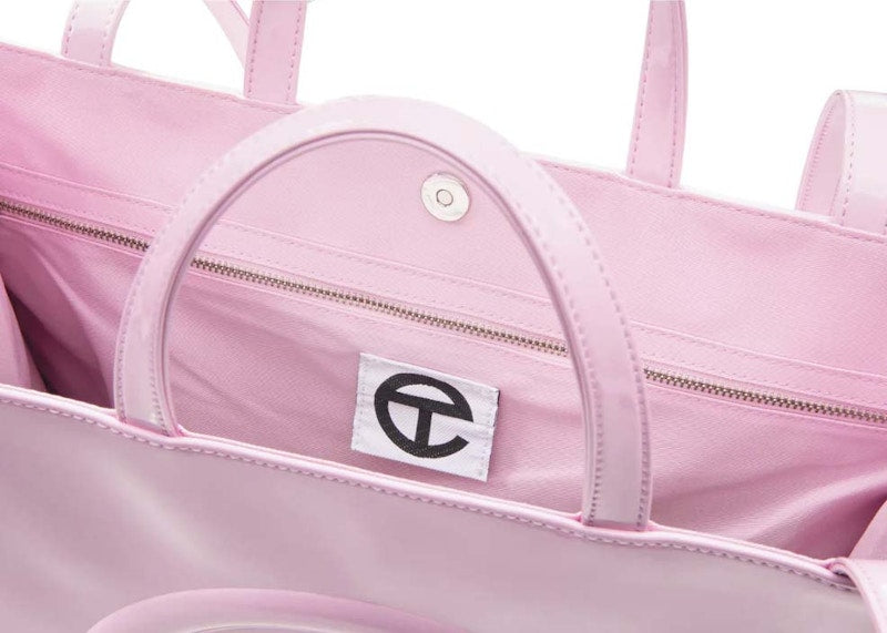 Telfar Large Shopping Bag Bubblegum Patent