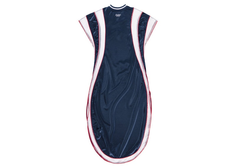 Telfar Liberia Sleeveless Tall Jersey Navy