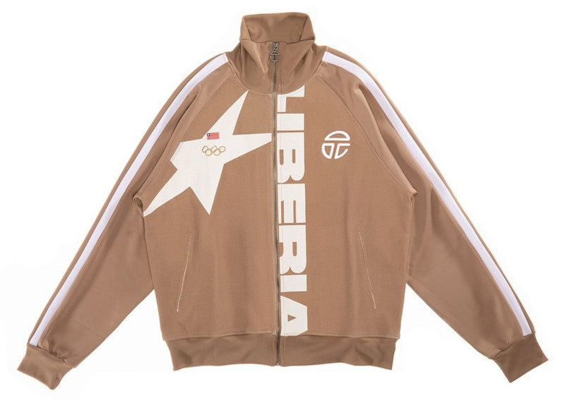 Telfar Liberia Track Jacket Sand