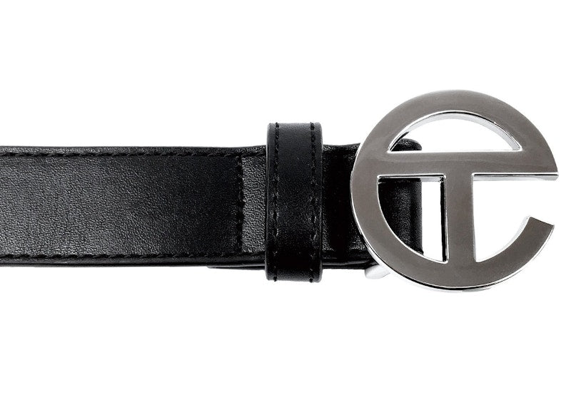 Telfar Logo Belt Black