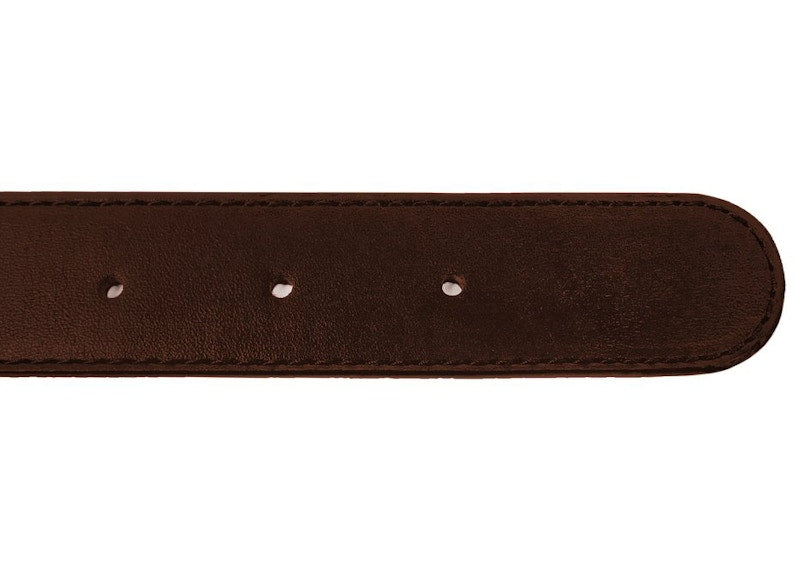 Telfar Logo Belt Chocolate