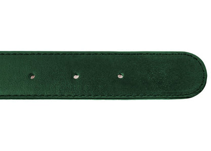 Telfar Logo Belt Dark Olive