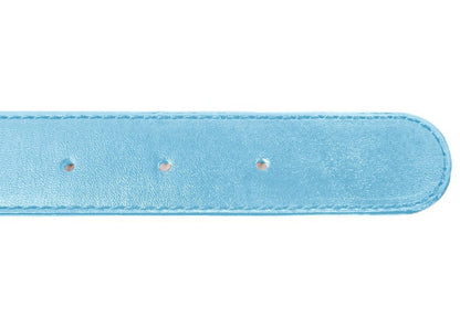 Telfar Logo Belt Pool Blue