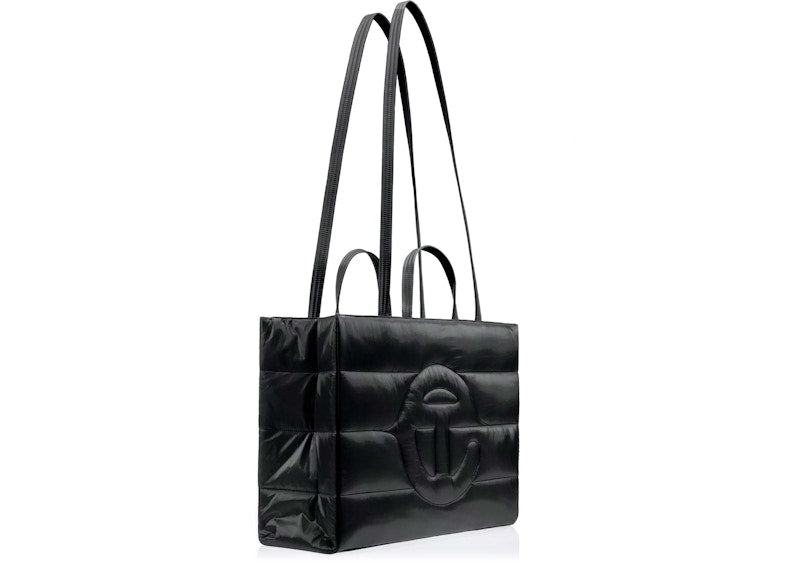 Telfar Large Puff Shopper Black