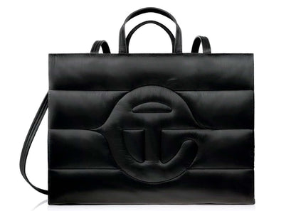 Telfar Large Puff Shopper Black