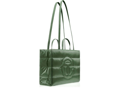 Telfar Large Puff Shopper Green