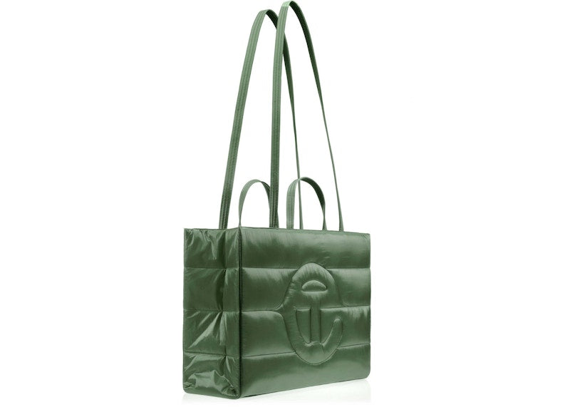 Telfar Large Puff Shopper Green
