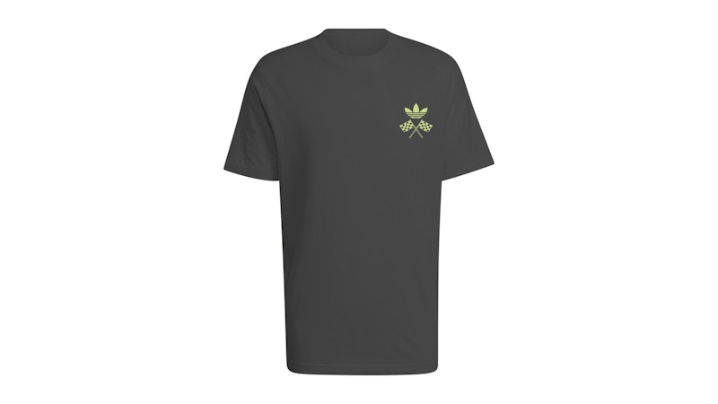 adidas Adi Racing Car Graphic T-Shirt Grey Six