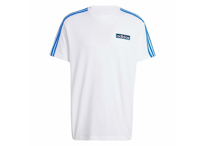 adidas Adicolor Adibreak Tee Black/Blue Bird