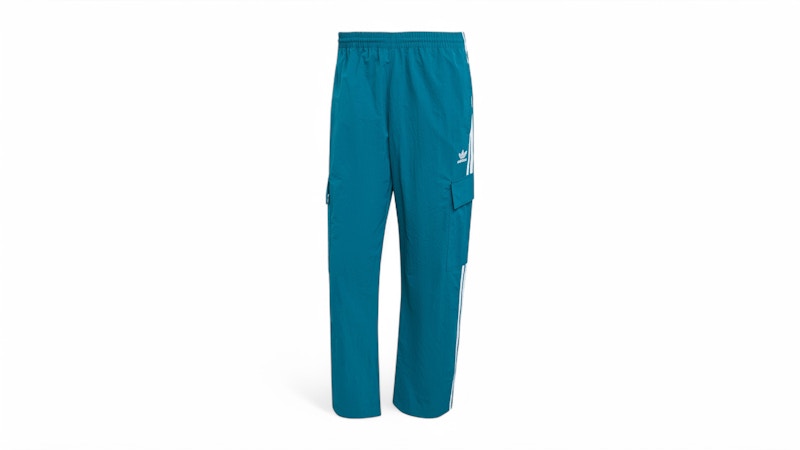 adidas Adicolor Classics 3-Stripes Cargo Trousers Legacy Teal