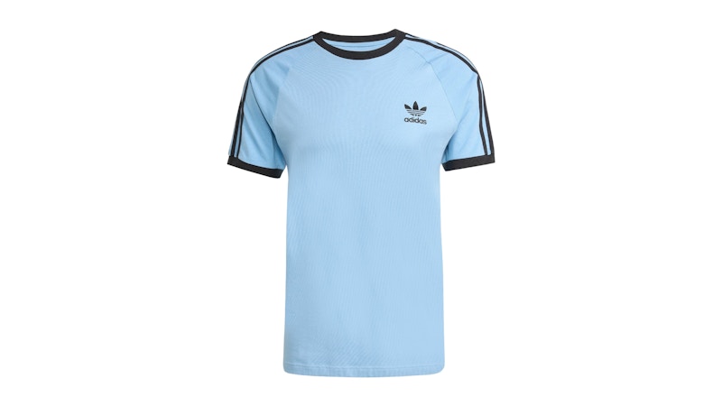 adidas Adicolor Classics 3-Stripes Tee Ash Blue Black