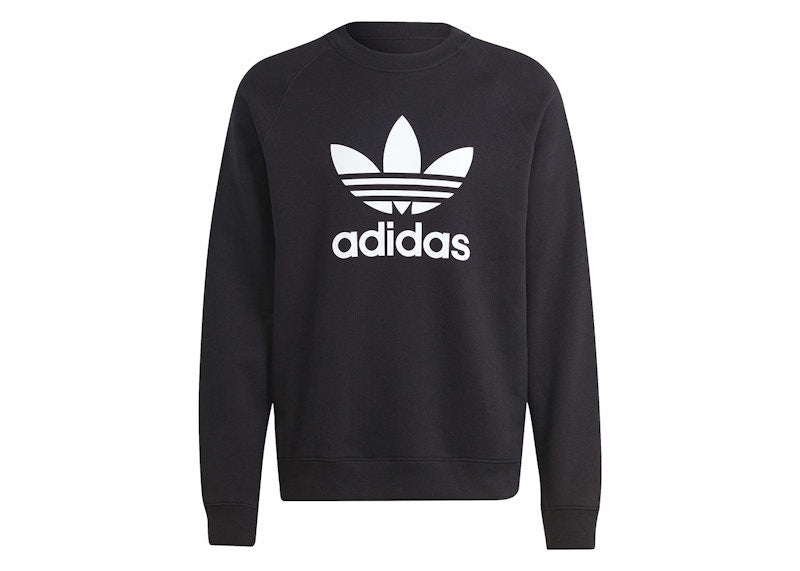 adidas Adicolor Classics Trefoil Crewneck Sweatshirt Black