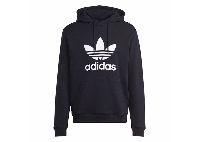 adidas Adicolor Classics Trefoil Hoodie Black/White