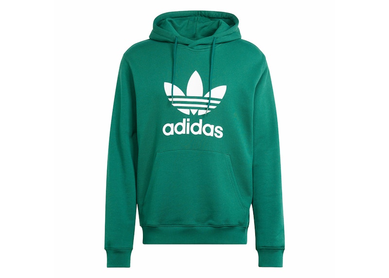 adidas Adicolor Classics Trefoil Hoodie Collegiate Green