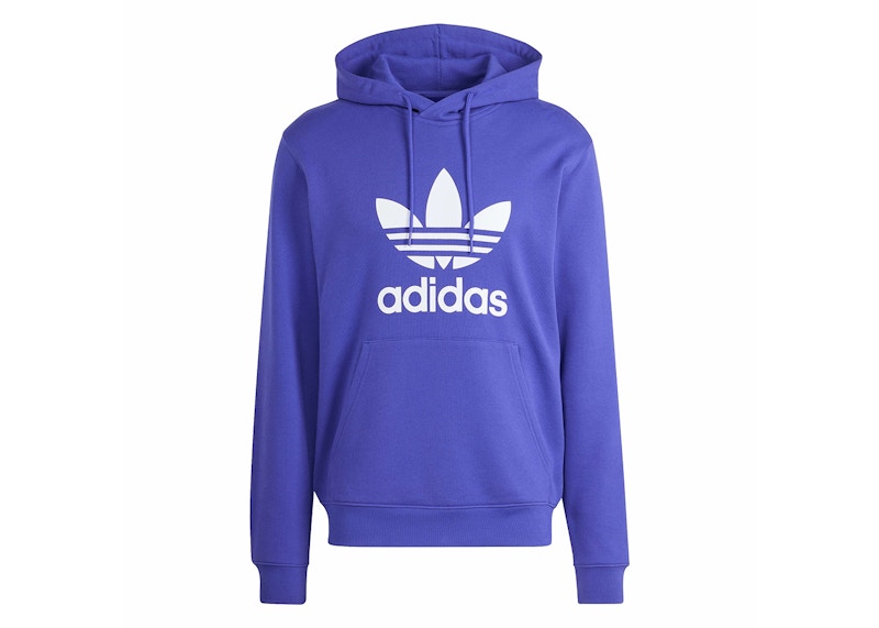 adidas Adicolor Classics Trefoil Hoodie Energy Ink