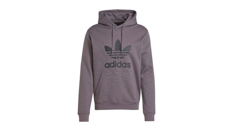 adidas Adicolor Classics Trefoil Hoodie Grey Strata