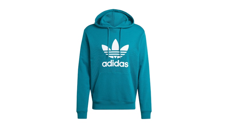 adidas Adicolor Classics Trefoil Hoodie Legacy Teal