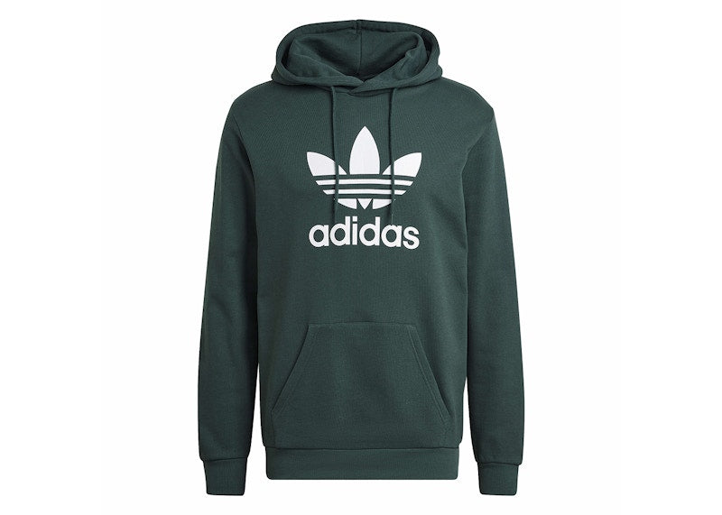 adidas Adicolor Classics Trefoil Hoodie Mineral Green