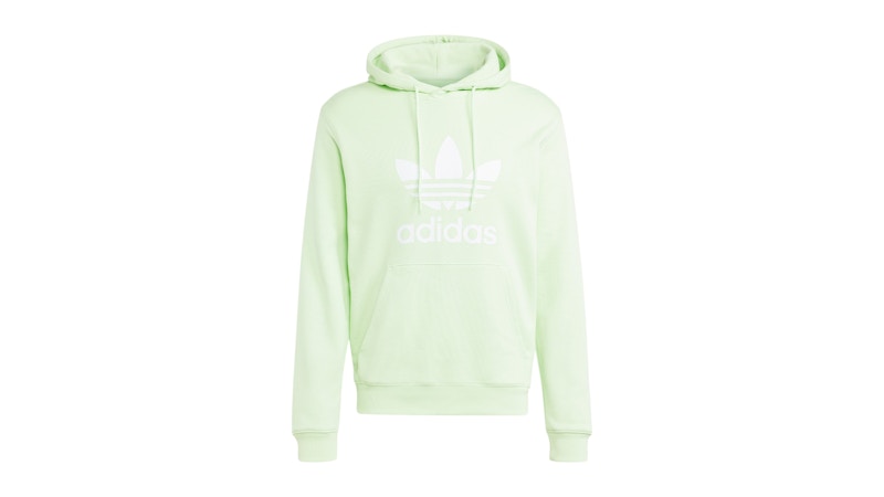 adidas Adicolor Classics Trefoil Hoodie Semi Green Spark