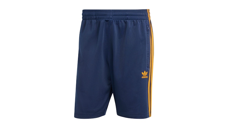 adidas Adicolor Firebird Shorts Night Indigo Crew Orange