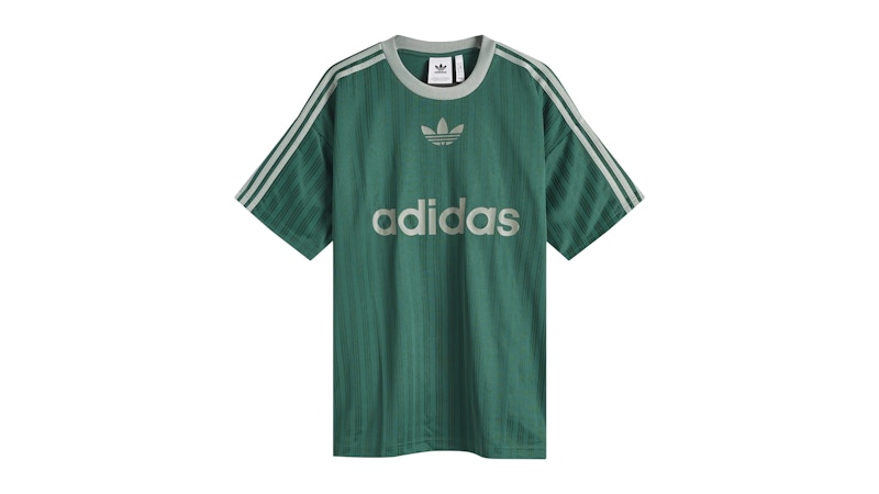 adidas Adicolor Poly T-shirt Collegiate Green