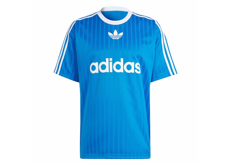 adidas Adicolor Tee Blue Bird/White