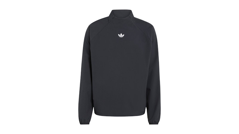 adidas Adicolor Woven Drill Top Black
