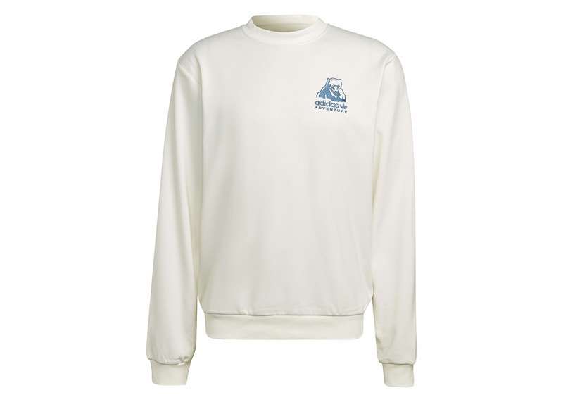 adidas Adidas Adventure Winter Crewneck Sweatshirt Off White