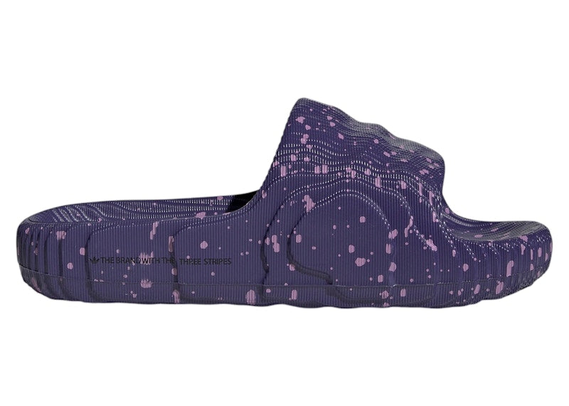 adidas Adilette 22 Slides Collegiate Purple Core Black Preloved Purple (Women's)