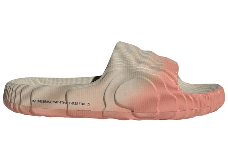 adidas Adilette 22 Slides Wonder Beige Wonder Clay Core Black