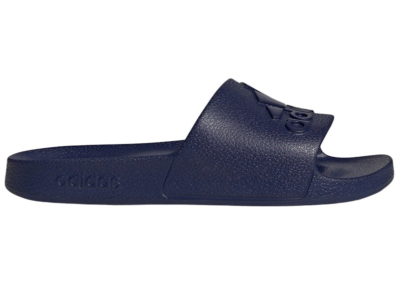 adidas Adilette Aqua Slides Dark Blue