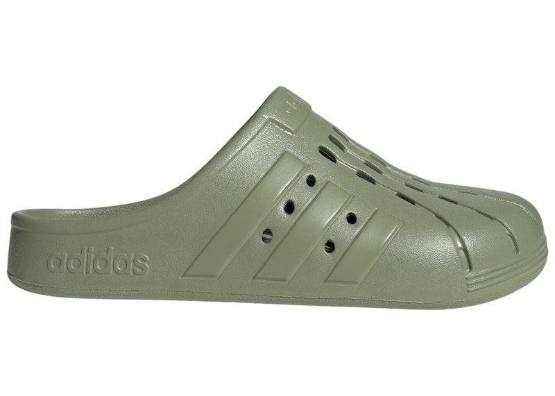 adidas Adilette Clogs Tent Green