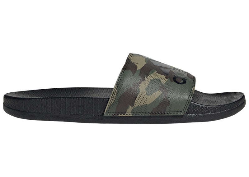 adidas Adilette Comfort Sandals Core Black Carbon